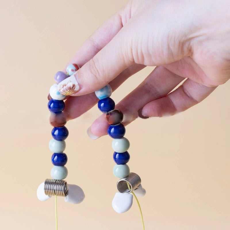 Handy Bead Stopper 8Pcs/4Pcs Bead Wire Ends Set