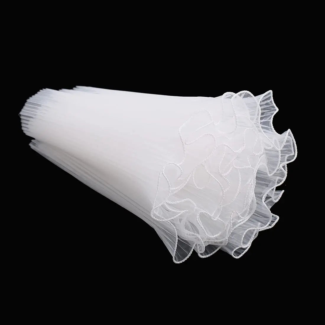 White Floral Bouquet Wrapping Set