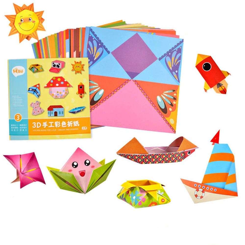 Kids Montessori Animal Origami Craft Set