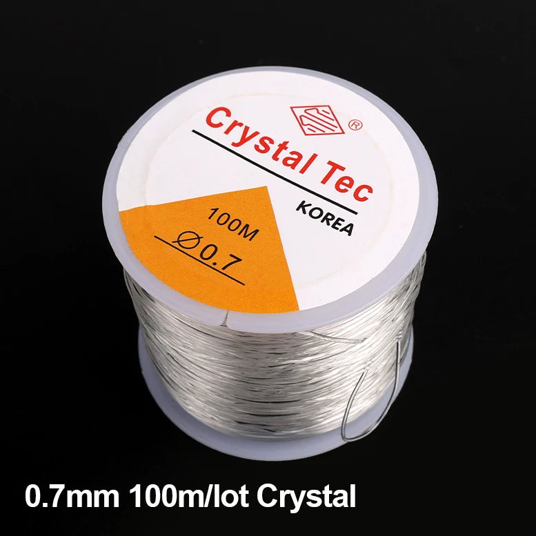 100m Crystal Elastic Beading Thread