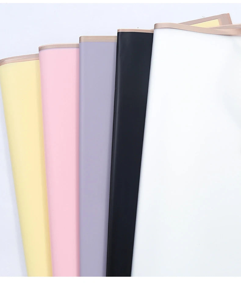 10 Sheets Waterproof Flower Wrapping Paper