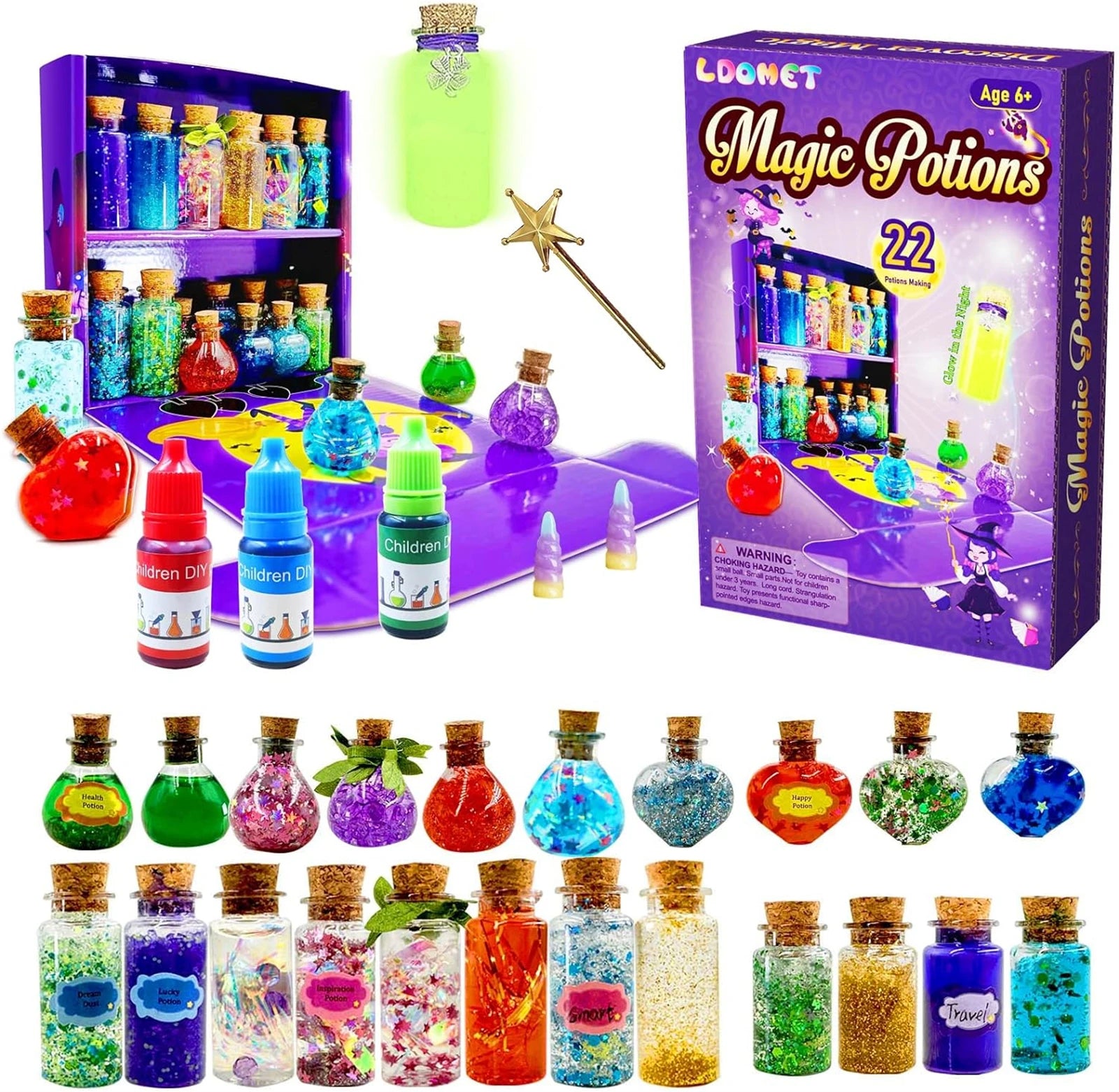 DIY Magical Fairy Potion Science Kit