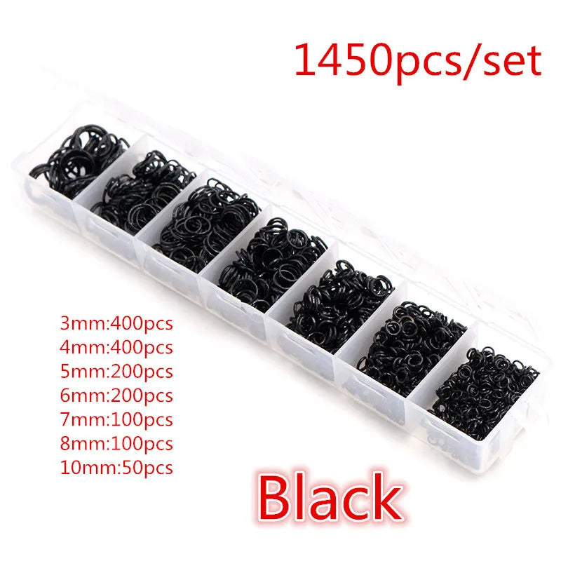 Jump Rings Set (3–10mm, 8 Colors) for Jewelry Making