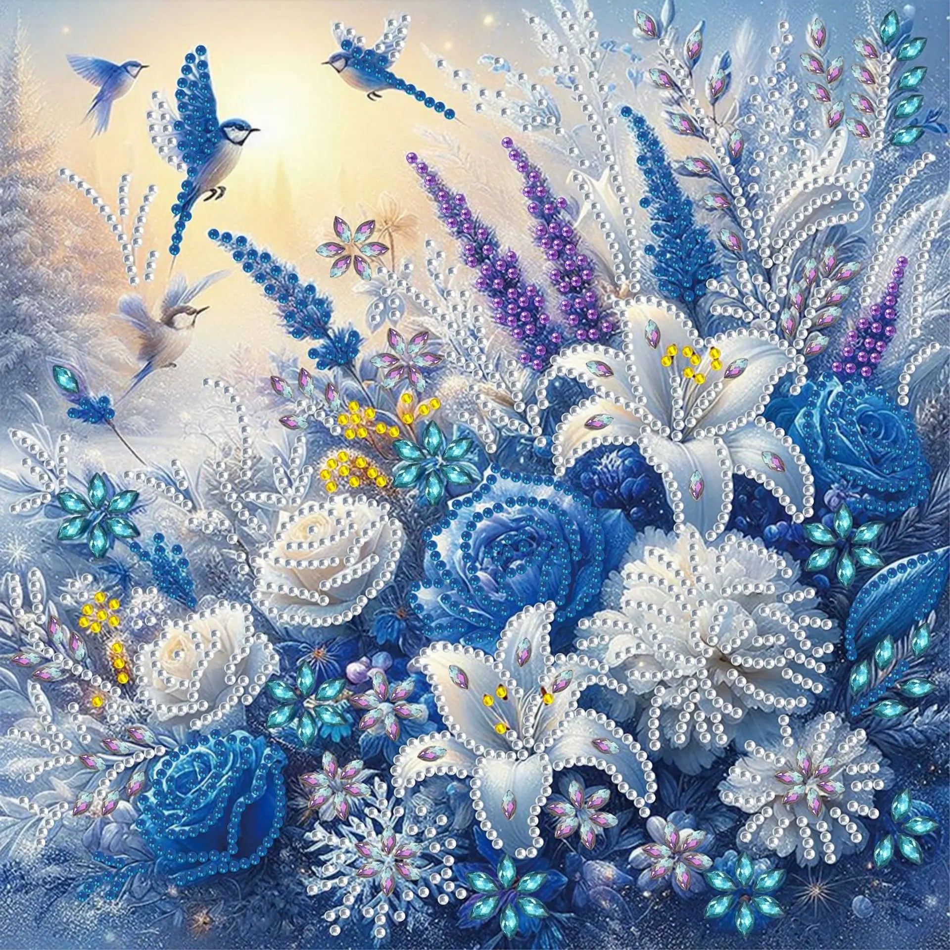 RUOPOTY Bee Special Shape Diamond Painting Kit (Full Drill)