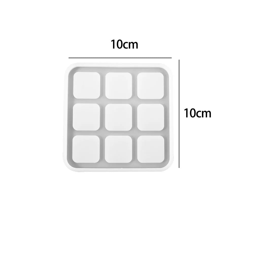 Tic Tac Toe Silicone Mold