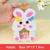 Cartoon Non-Woven Shake Pendant DIY Kit – Easy-to-Paste Handmade Craft & Puzzle Toy for Kids