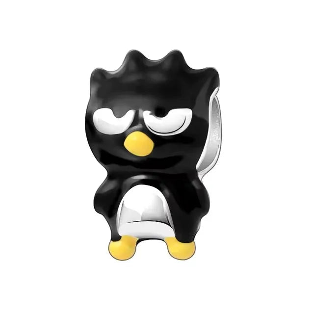 925 Sterling Silver Black Mysterious Charms