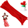 Fenrry 100PCS Pipe Cleaners – Solid Color Chenille Stems for DIY Arts, Crafts, and Decorations