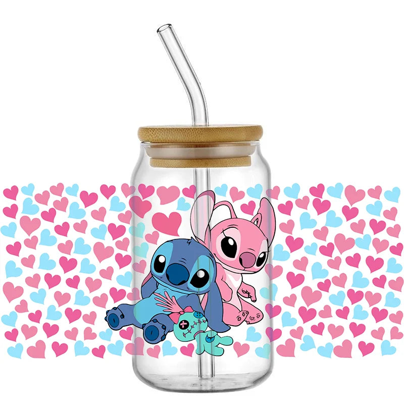 Cartoon Stitch 3D Transfer Sticker