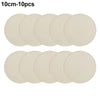 Round Wood Circles – 3/5/10pcs Blank Wooden Discs for DIY Crafts, Pyrography, Scrapbooking & Model Building