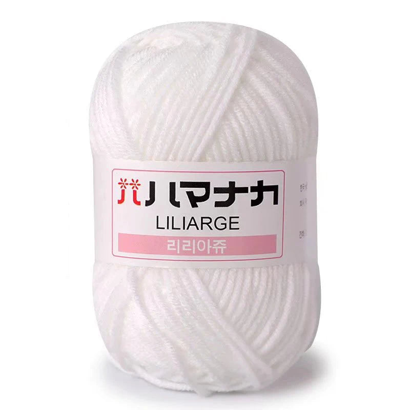 25g Soft Milk Cotton Yarn