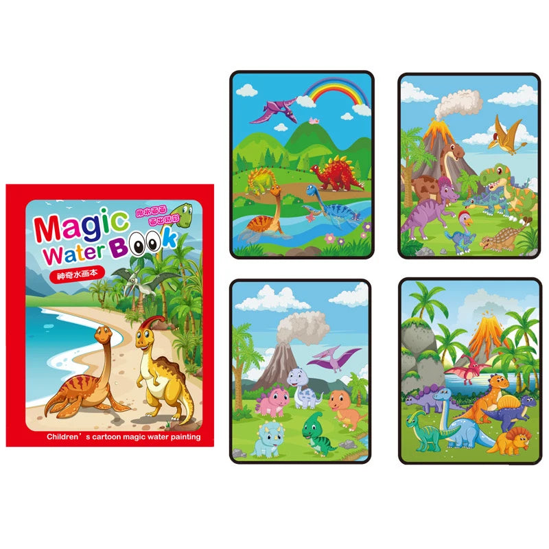 Kids Magic Water Drawing Book