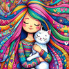 5D Diamond Art Painting Kit – Full Crystal Embroidery Mosaic DIY Wall Art 30x30 cm, New 2025 Accessories