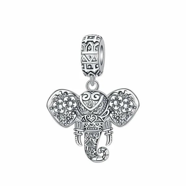 925 Sterling Silver Black Mysterious Charms
