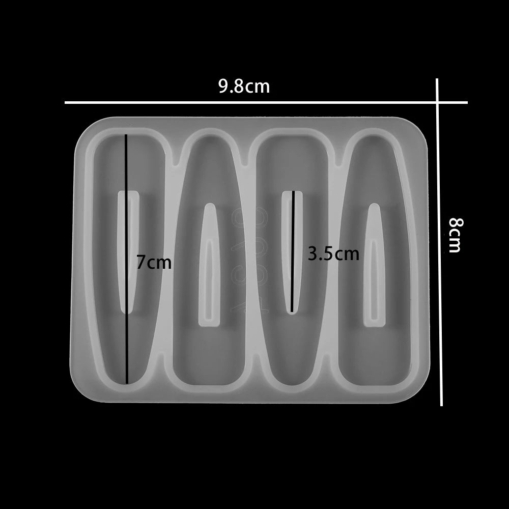 Barrette Silicone Molds