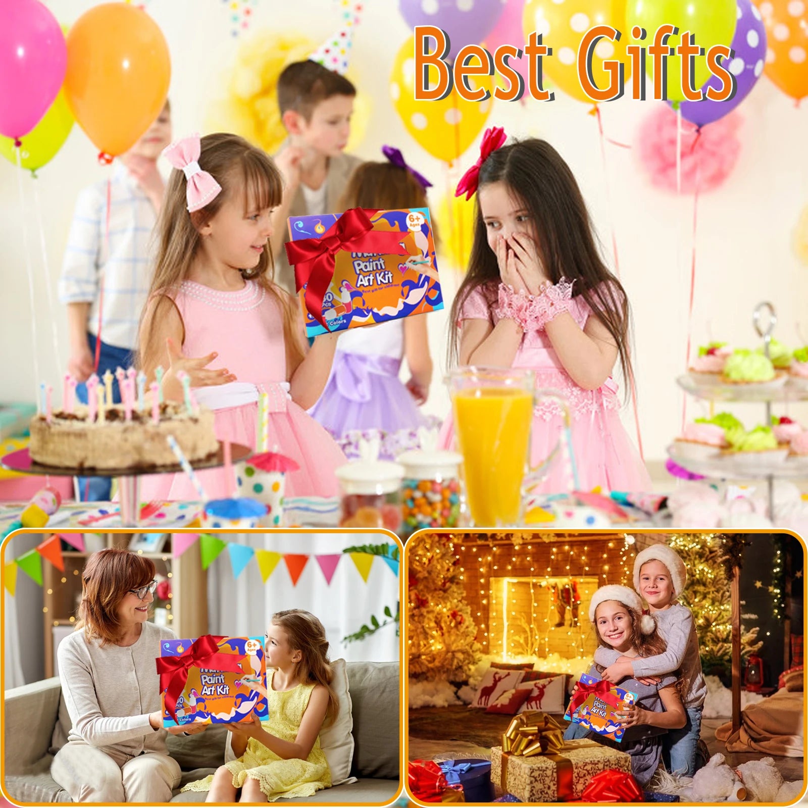 Kids Marble Painting Kit