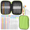 Fenrry Crochet Hooks Kit with Case & Accessories