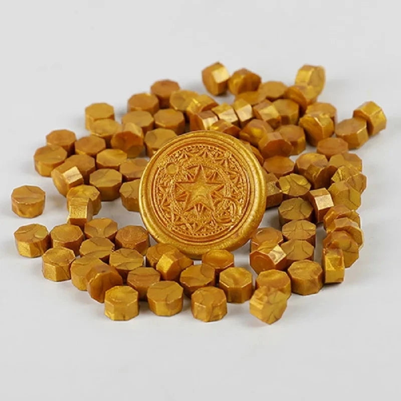 100pcs Vintage Wax Seal Beads