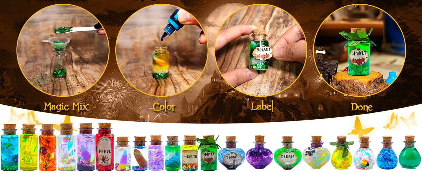 DIY Magical Fairy Potion Science Kit