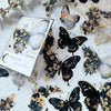30pcs Vintage Butterfly PET Stickers – Scrapbook & Journal Decoration