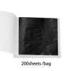 100–200 Sheets Imitation Gold Foil Paper – Gilding Leaf for Resin, Crafts, Jewelry Making & Decorative Art Projects
