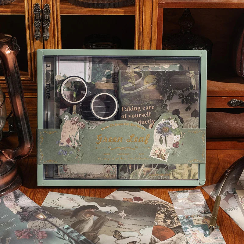 165 Pcs Vintage Handbook Gift Boxes