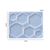 Geometric Silicone Mold for Earrings & Pendants – DIY Epoxy Resin Jewelry Making Kit