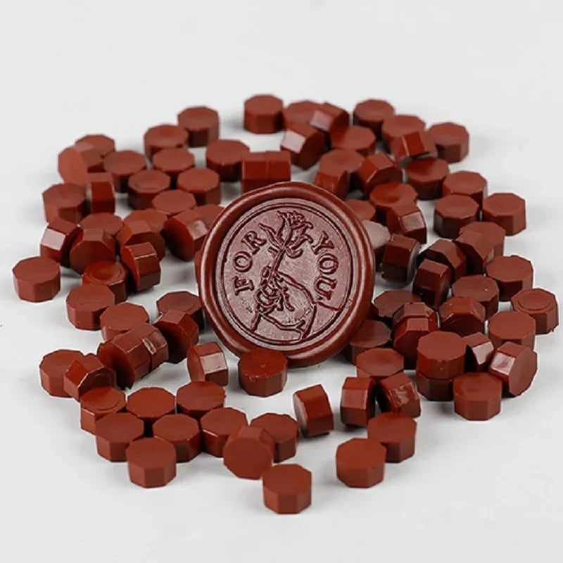 100pcs Vintage Wax Seal Beads