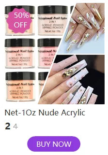 120ml EMA Acrylic Liquid & Pink Builder Powder Set