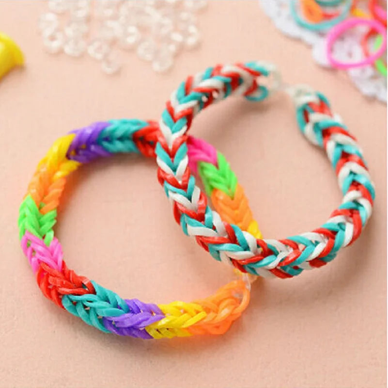 600pcs Glow in the Dark Loom Bands