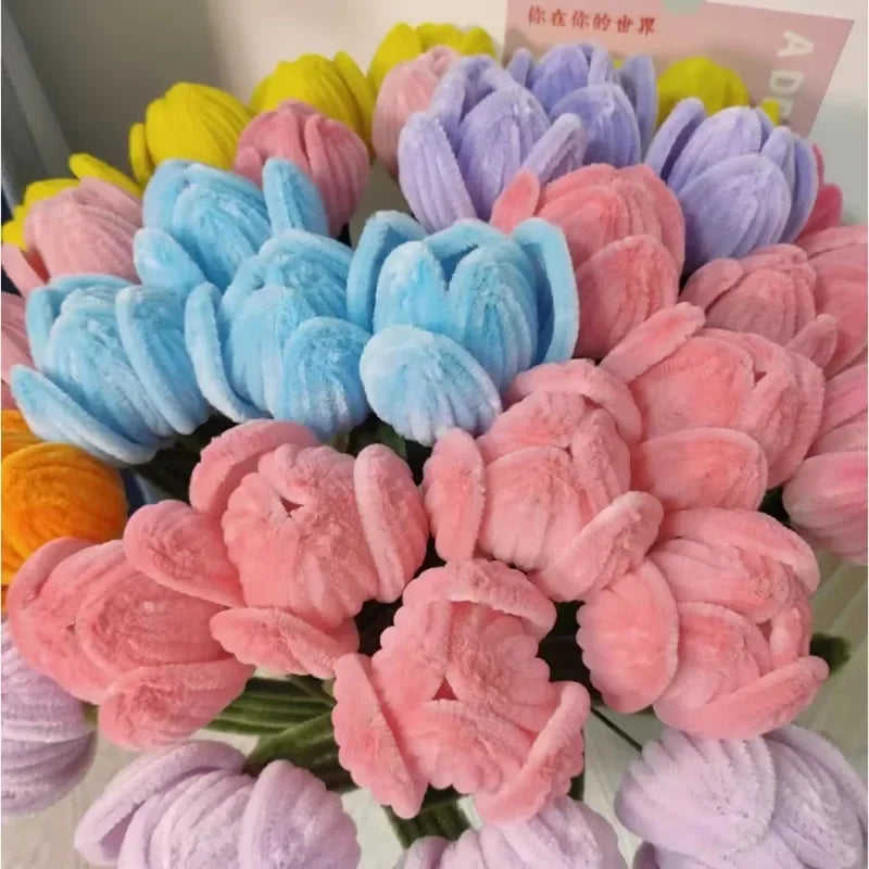 300/10pcs Colorful Chenille Stems
