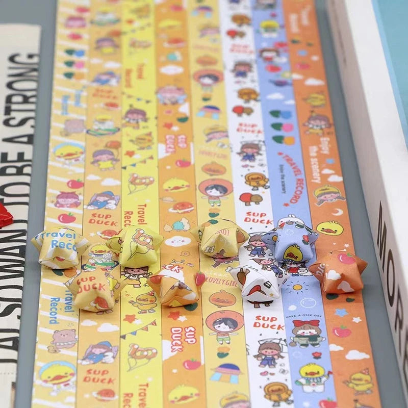 540 Sheets Lucky Star Origami Paper Strips