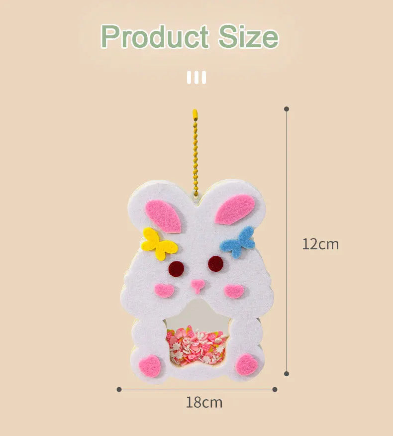 Cartoon Non-Woven Shake Pendant DIY Kit