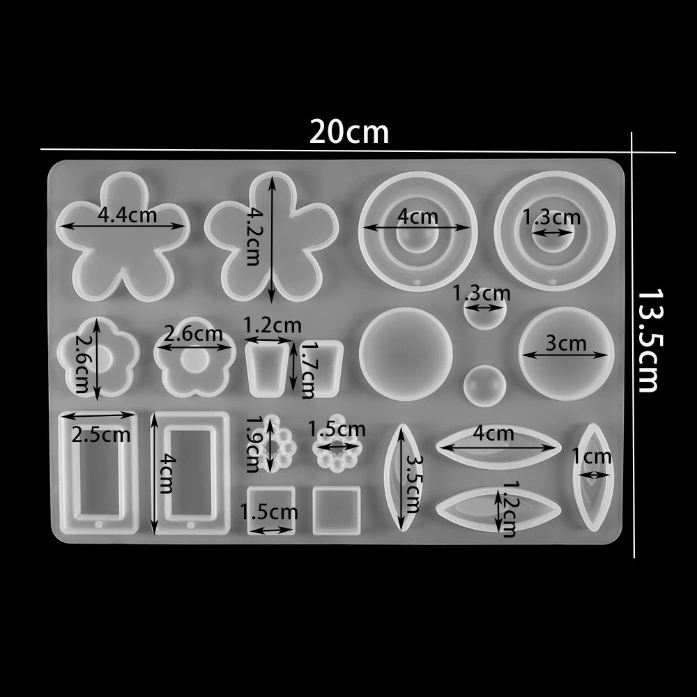 Earring & Pendant Silicone Mold