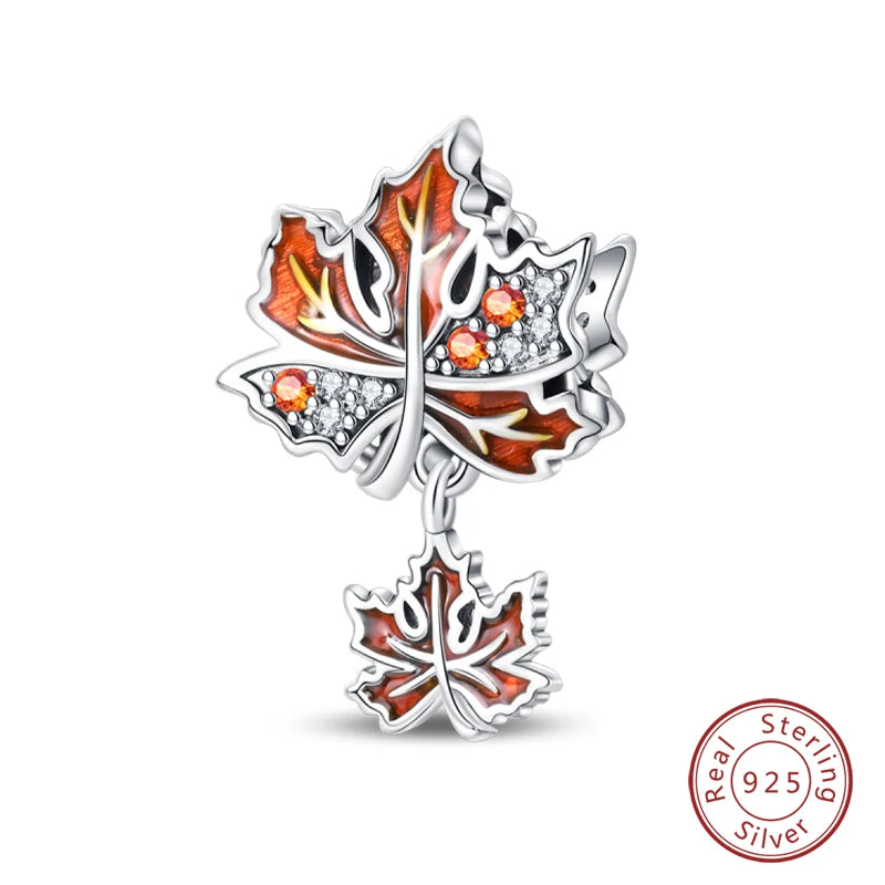 S925 Silver Luminous Firefly & Star Charms (3mm)