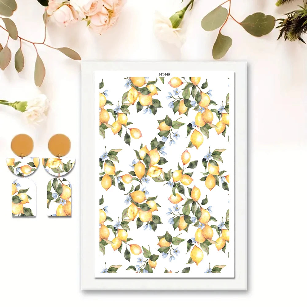 Watercolor Transfer Paper Stickers