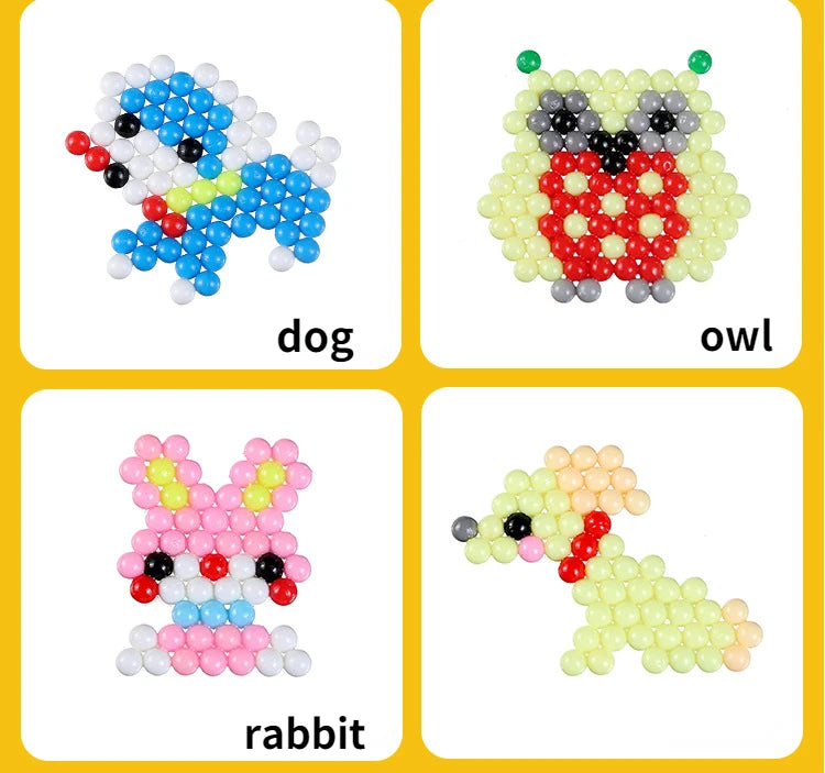 1000pcs Water Spray Magic Beads Craft Kit