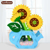 DIY Montessori Flower Toy Craft Set – Non-Weaving Flowerpot Arts & Crafts Educational Toy for Kids