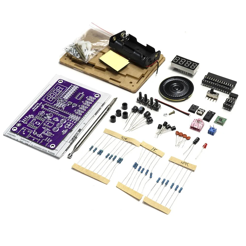 DIY FM Radio Kit with Digital Display (87–108MHz)