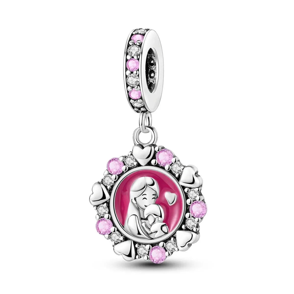 MULA 1PC Silver Plated Charms