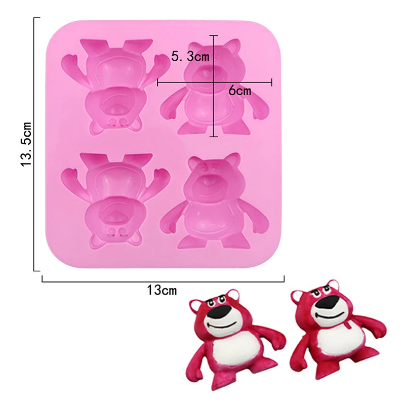 Cartoon Animal Silicone Mold