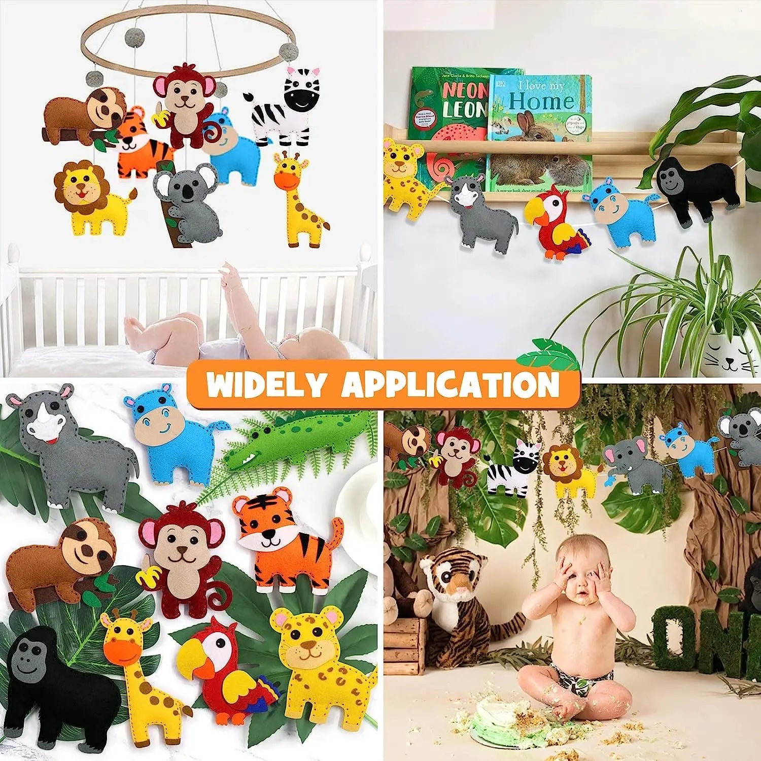 Woodland Animals Felt Craft Kit