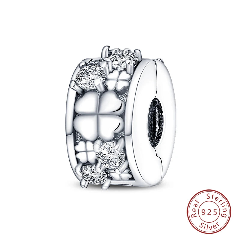 S925 Silver Luminous Firefly & Star Charms (3mm)