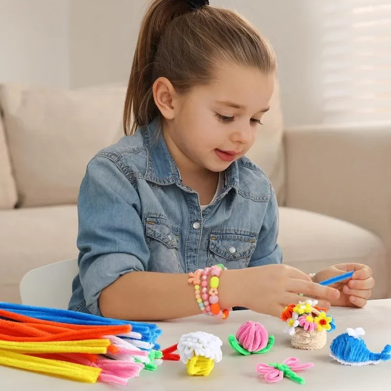 300/10pcs Colorful Chenille Stems