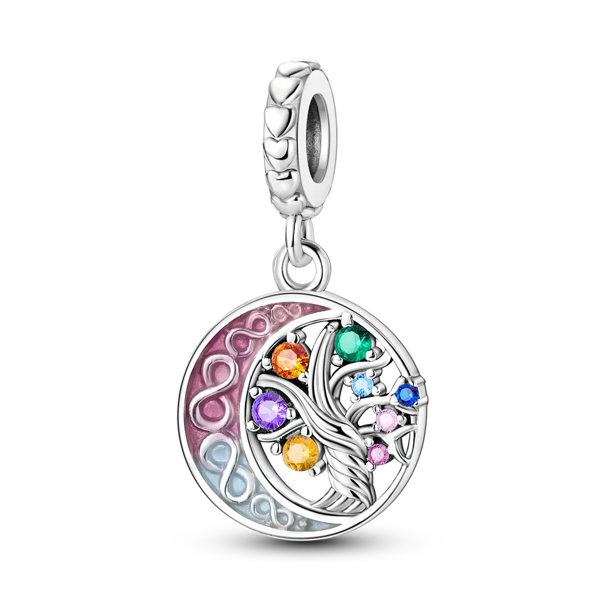 MULA 1PC Silver Plated Charms