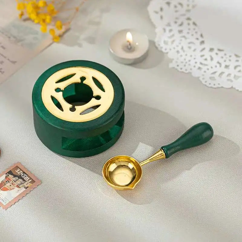 Lacquer Wax Seal Furnace Set