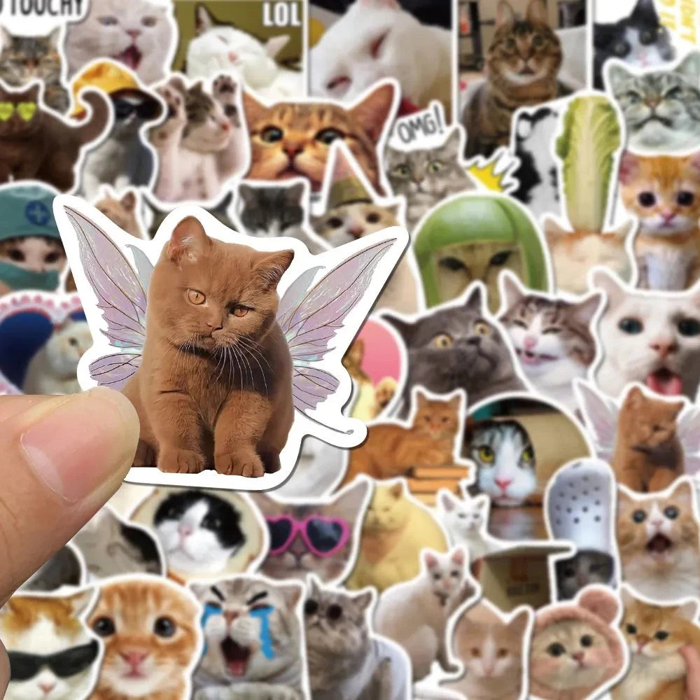 10/30/50PCS Cat Stickers