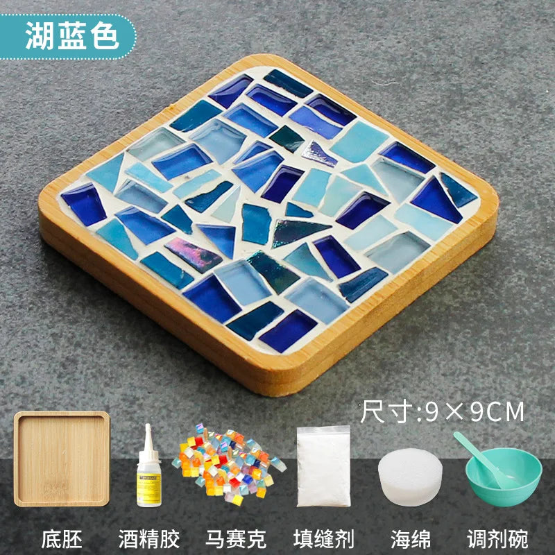 Handmade DIY Mosaic Cup Mat
