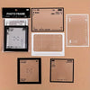 15pcs Vintage Film Frame PET Stickers – Scrapbook & Journal Decoration