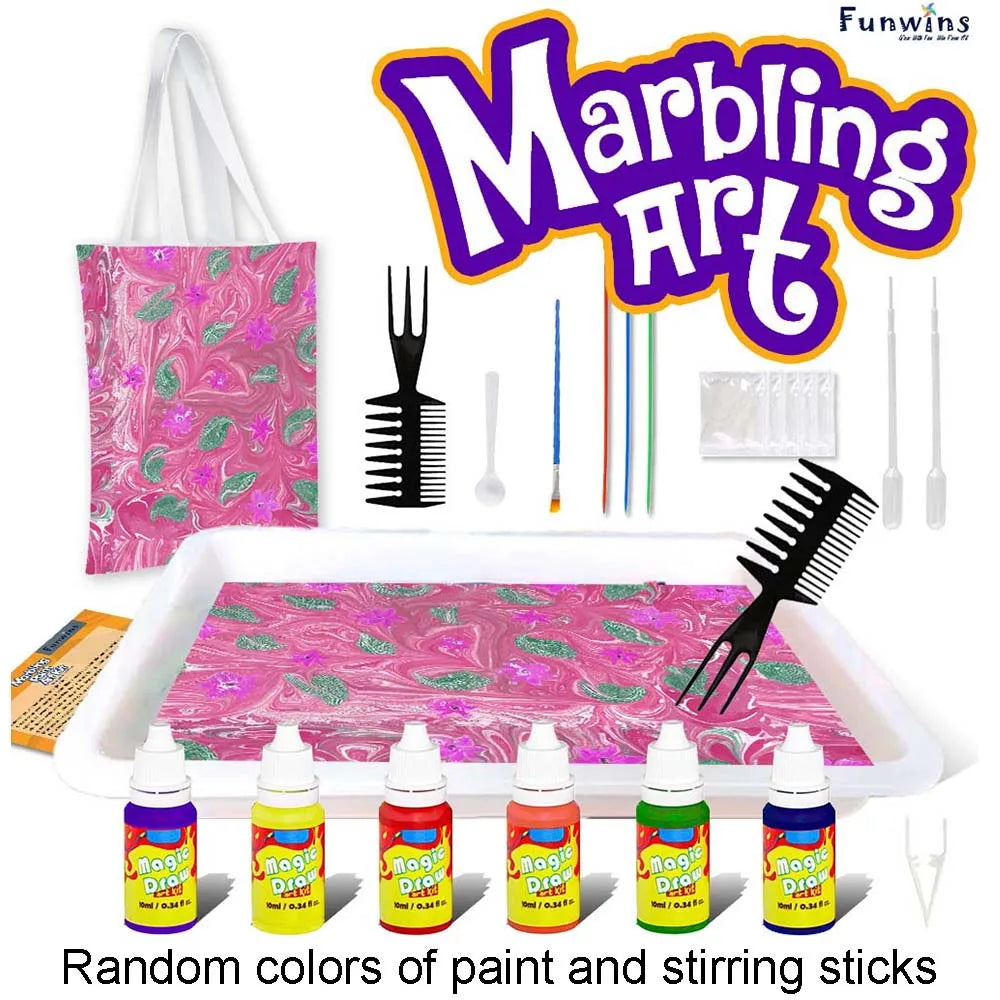Kids Marble Painting Kit